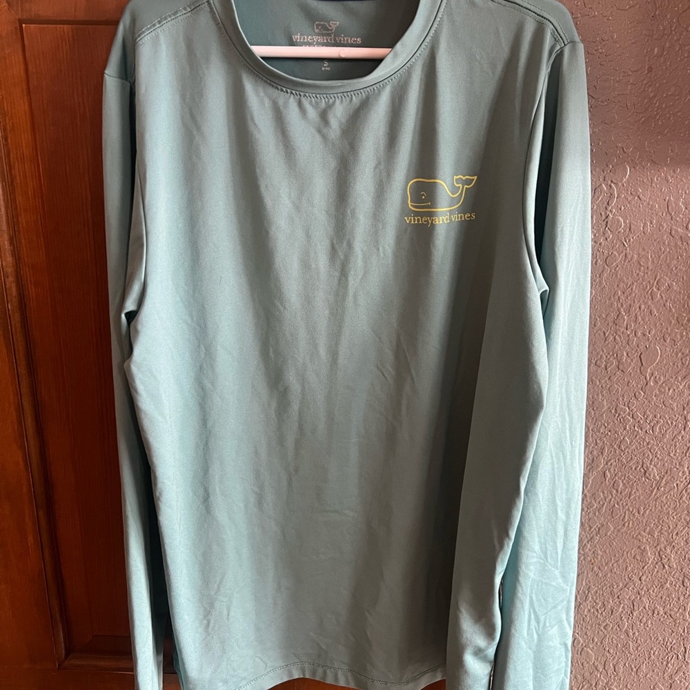 Vineyard Vines Green Long Sleeve Tee